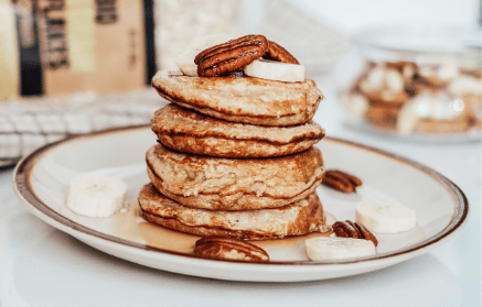 Fitness Rezept: Bananen-Pancakes aus Haferflocken